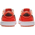 thumbnail image 5 of Big Kids Jordan 1 Low OG Starfish Orange/Black-White CZ0858 801 4 Big Kid, 5 of 8