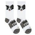 thumbnail image 5 of Cool Socks Border Collie Fun Print Novelty Crew Socks for Women, Size 5-10, 5 of 6