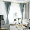 thumbnail image 3 of Cortinas opacas para dormitorio Cortinas aislantes con ojales para sala de estar, 3 of 8