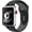 Black/Gray, variant on For Apple Watch Series 7/6/5/4/3/2/1/SE, Silicone Band, Replacement Band, Smart Watch, Silicone Strap, Replacement Strap, Watch Band, Breathable, Lightweight, Sports Band