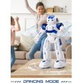 thumbnail image 3 of Children's Remote Control Robot Toy — Gesture-Sensing & Programmable Smart Robot; A Birthday Gift for Boys and Girls Ages 3 to 8.,Red, 3 of 7