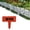 Red, variant on Garden Edging, Faux Stone Edging for Landscaping, Imitation Stone Garden Fence, Plastic Retaining Edging Border for Garden Landscaping