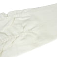 thumbnail image 2 of Wrapables® Baby Polka Dot and Solid Color Leg Warmers O/S White Ruched, 2 of 2