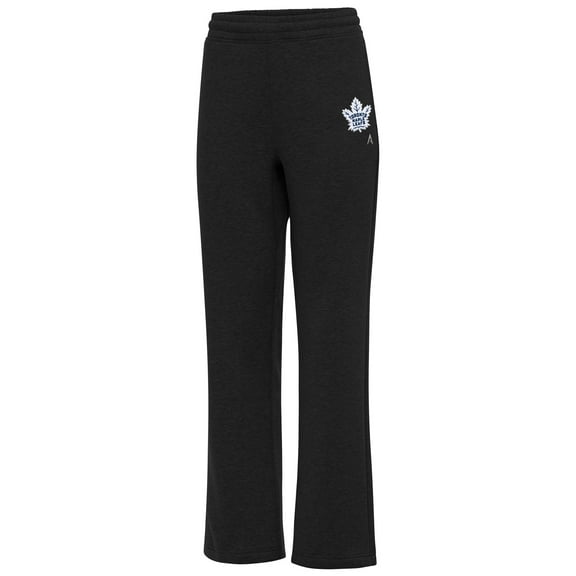 Women's Antigua Black Toronto Maple Leafs Victory Sweatpants