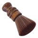thumbnail image 1 of Cepillo profesional para el cuello de barbero con cerdas de fibra suave y mango ergonómico de madera., 1 of 5