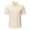 Light Yellow, variant on Kureaily Men's Short Sleeve Button Down Shirts Casual Printed Summer Regular Fit Beach Shirt Vacation Wedding Short Shirts,Large/(Gray)
