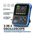 thumbnail image 3 of 3 In 1 Digital Oscilloscope Transistor Tester Multifunction Signal Generator Electronic Component Tester 500KHz 10MS/s ,Professional Designed, 3 of 7