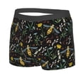 thumbnail image 2 of Wukai Wasp and Florals Print Men’s Underwear Breathable Boxer Briefs,&nbsp;Moisture Wicking & Breathable-Large, 2 of 7