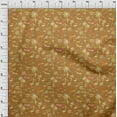 thumbnail image 4 of oneOone Cotton Cambric Brown Fabric Beach Hawai Sewing Material Print Fabric By The Yard 42 Inch Wide, 4 of 4