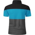 thumbnail image 2 of SPEEDRUN Men's Workout Shirt Polo Shirts Short Sleeve Classic Solid Color for Casual and Business Wear, 2 of 6