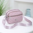 thumbnail image 1 of Typpkmm Casual Cross Body Messenger Bag, Lightweight Small Purse for Women, Adjustable Strap, Pink, 1 of 7