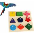 thumbnail image 5 of Pájaro Rompecabezas Juguete Loro Juguetes educativos Pájaro Forraje Juguetes de madera Bloque de juguete para hámster Gerbo Periquitos Periquito Periquito Cacatúa Agapornis - Color aleatorio, 5 of 5