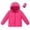 Hot Pink, variant on Girls Hooded Puffer Jacket, Packable Full Zip Regular Fit Solid Color Long Sleeve Warm Winter Outerwear Coat for Kids Hot Pink Size 7-8