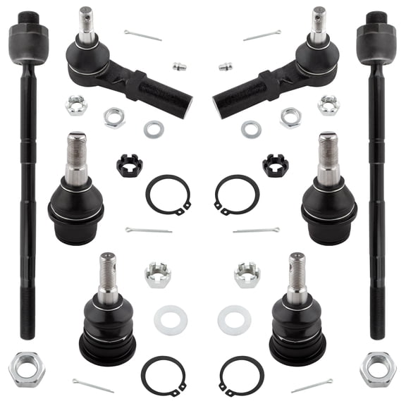 BOXI 8pc Complete Front Suspension Kit Fit for Dodge Ram 1500 2500 3500 2006-2010 / for Ram 2500 3500 2011 / FITS 2WD MODELS ONLY / K7465 K80630 EV80211 ES3538