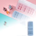 thumbnail image 1 of TIELUTT The 26cm Rectangular Tray Is Durable in the Kitchen and Designed To Easily Release Water Bottle with Dogs on It Ice Trays for Freezer with Large Tube Tray Rubber Ice Trays Seashell Container, 1 of 6