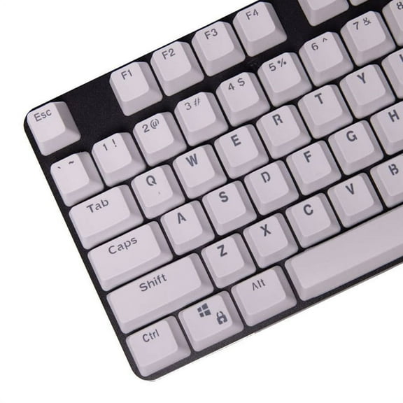 Stryker PBT Mixable Keycaps 104 key set [White]