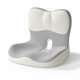 thumbnail image 1 of Cojín de asiento de espuma viscoelástica para sillas de comedor en casa o para camioneros. Gris beige, 1 of 9