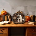 thumbnail image 4 of YardChic 1Pc Wooden Fall Pumpkins Decorations for Home Office Indoor, 2D Cute Multi Layered Pumpkin Block Signs, Thanksgiving Table Decor, Harvest Tabletop Decoration, Halloween Home Display, 4 of 9