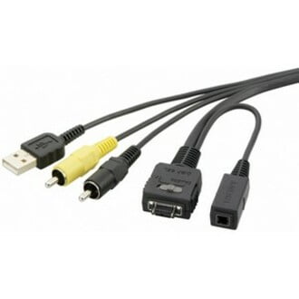 Genuine Sony VMC-MD1 Multi-Use Terminal Cable USB & AV P200 DSC-H7 DSC-T10 OEM