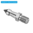 thumbnail image 4 of Unique Bargains 3/8 Inch Thread Tripod Spike, 6 Pack Camera Tripod Ground Spike Screw Spike Mount Adapter Style 2, Silver, 4 of 6