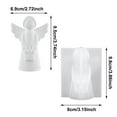 thumbnail image 3 of Silicone Moulds Casting Moulds Angel 3D Silicone Mould Angel Silicone Mould Plaster For Casting Moulds Silicone Casting Mould Angel Casting Moulds Silicone For Resin Letter Large Resin for Jewelry, 3 of 8