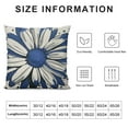 thumbnail image 5 of Nawypu Blue Pillow Covers Decorative Throw Pillow Covers Couch Pillow Covers for Sofa Outdoor Throw Pillow Cover,Linen Square Pillow Case Farmhouse Room Modern Home Decor, 5 of 5