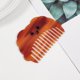 thumbnail image 1 of Peine para el cabello con ácido acético de Sanrio más vendido de Amazon, lindo peine con forma de oso de fresa que no daña el cabello, peine antiestático, recuerdo, 1 of 5