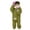 Green, variant on Novelty Big Mouth Monster Footless Onesie, Fleece Cozy Snuggle Goof Pajamas, for Family Loungwear Halloween Cosplay, No Comb Included, Green, 100