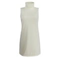 thumbnail image 1 of Verano Mujer Cuello De Tortuga Sin Mangas Sundress Llanura Mini Vestidos Túnica Tops Baoblaze Las mujeres se visten, 1 of 8