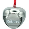 thumbnail image 5 of Believe Bell Christmas Tree Hanging Ornaments Sleigh Bells, 5 of 7