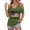 Army Green, variant on 4th of July Cold Shoulder Tops for Women Summer Independence Day 250 Anniversary USA Flag Freedom Short Sleeve T Shirts Going Out Basic V-Neck Blouses Ladies Tunic Gray XXL