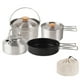 thumbnail image 1 of Stainless Steel Pot Pan Kettle Set Multi-Purpose Cooking Accessories Camping Accessories, 1 of 5