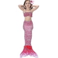 thumbnail image 2 of Conjunto de Bikini con cola de sirena para niña, traje de baño, traje de baño, vestido elegante, ropa de playa, traje de baño, 2 of 4