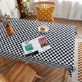 thumbnail image 2 of Boreal Craft Outdoor Fitted Tablecloth Checkerboard Tablecloth And Oil Proof Wash In Desk Table Cloth End Table Mat Rectangular, 2 of 7