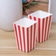 thumbnail image 4 of EeaseMX 24 cajas para palomitas de maíz, cajas de cartón, bolsas de papel, cajas a rayas para cine, mesas de postres y recuerdos de boda (rojo), 4 of 7