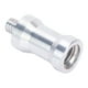 thumbnail image 1 of Adaptador de tornillo para trípode de 3/8 de pulgada hembra a 1/4 de pulgada macho, convertidor de tornillo de anillo roscado para soporte de iluminación, 1 of 14