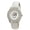 White, variant on Collection Women's 37mm Case Double Rhinestone Bezel Leather Cuff Bangle Watch
