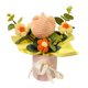thumbnail image 1 of Ramo de flores de ganchillo hecho a mano, ramo de punto artificial, girasol falso, clavel, tulipán, flores de hojaldre, regalos para madre, esposa en cumpleaños, aniversario, 1 of 8