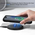 thumbnail image 6 of I-HONVA For iPhone 13/14/15 Case Compatible with MagSafe,3-Layer Military Grade Drop Protection Anti-Slip Rugged Shockproof Dustproof Protection6.1 inch Phone Case,Full Black, 6 of 7