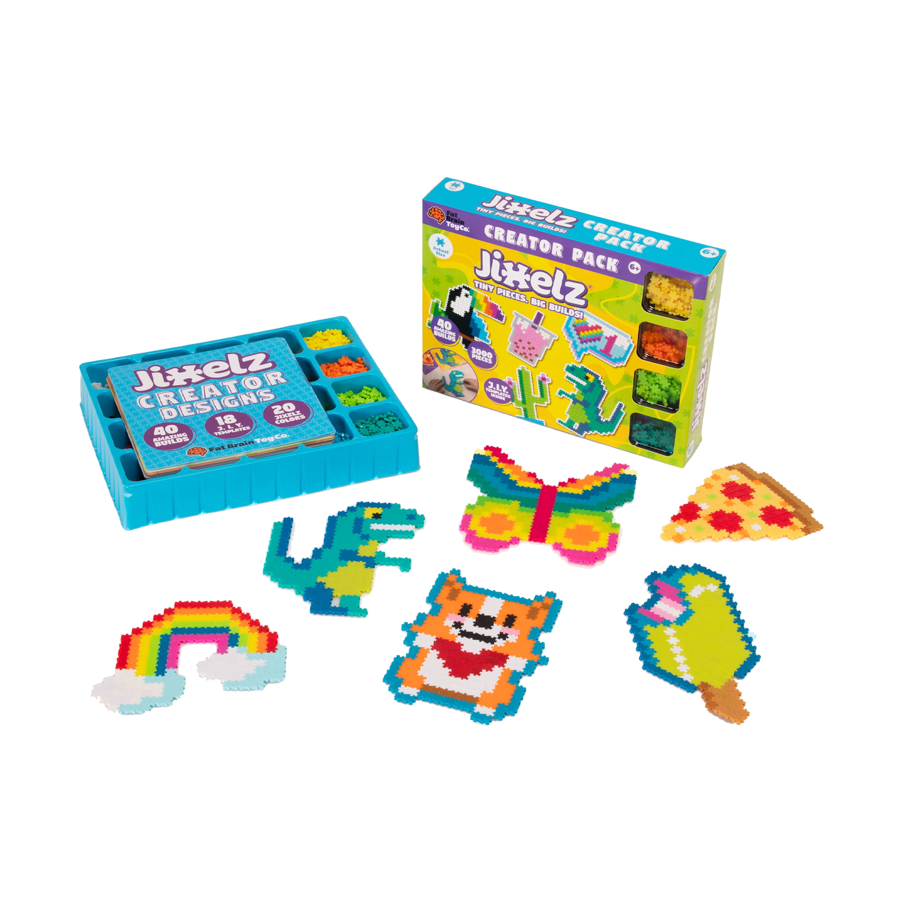 Fat Brain Toy Co. Jixelz Creator Pack: 3000 Pcs