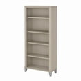 thumbnail image 2 of Bush Furniture Somerset 5 Shelf Tall Bookcase in Sand Oak Finish, 2 of 7