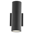 thumbnail image 4 of WAC Lighting Cylinder 2-Light LED 3000K Up & Down Aluminum Wall Light in White, 4 of 10