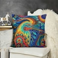 thumbnail image 2 of Throw Pillow Covers Art Boho Pillowslip Square Sofa CuteCushion Cases Pillowcases, 2 of 5