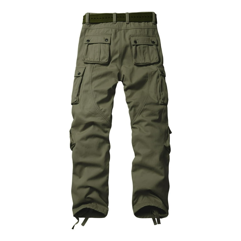 Eddie Bauer Men's Fleece Lined Tech Pants green Size 40 x 34