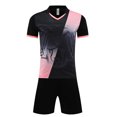 thumbnail image 5 of NAISIBABY Boys Outfit Sets, Quick Dry Performance T-Shirt Elastic Waist Shorts Basketball Football Athletic Clothes 2-Piece Black Size 2, 5 of 5