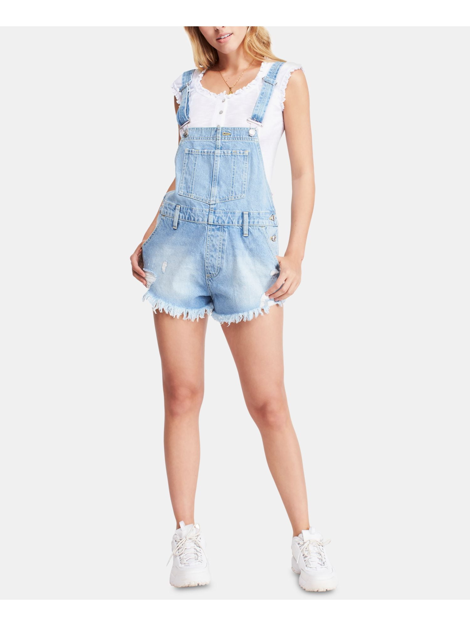 Womens Blue Denim Shorts Size 