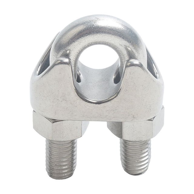 Pince à Corde en Fil d'Acier Inoxydable Simplex Corde 2-8mm en Forme de U Verrouillage de Tête Lourd
