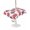 Red, Blue, White, variant on Outdoor Tablecloth with Umbrella Hole for Patio/Picnic/Party/Camping, Anniversary Waterproof Table Cloth Rectangle Table Cover Washable, 4th of July America Freedom Patriotic (52"x 70")