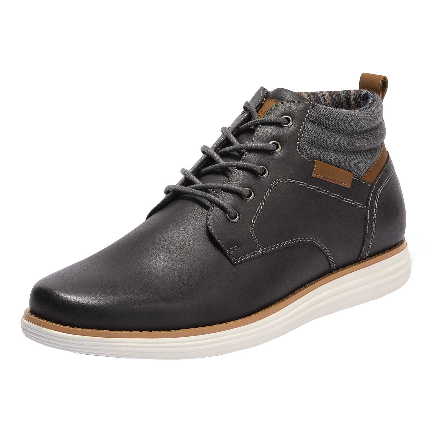 dark grey chukka boots