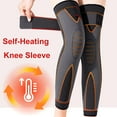 thumbnail image 4 of 1 Pair of Knee Protection for Warm, New Acupressure Self-Heating Knee Sleeve Elastic Long Warm Kneepad Brace Volleyball Running, 4 of 10